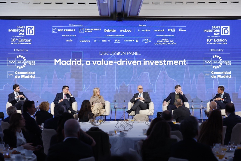 DESAYUNO Y MESA REDONDA MADRID, UNA INVERSIÓN DE VALOR. En colaboración con INVEST IN MADRID - Spain Investors Day XVI